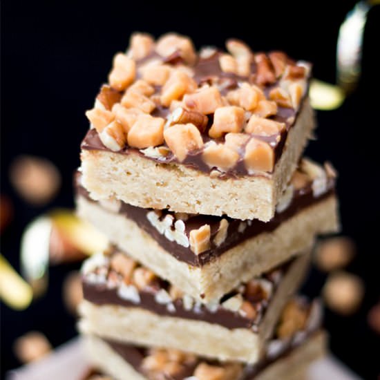 The Best Pecan Fudge Crunch Bars