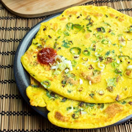 Chickpea Flour Pancakes