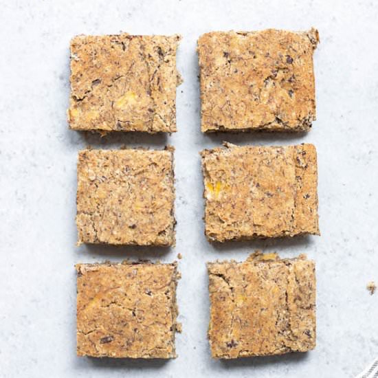 Pegan Plantain Blondies