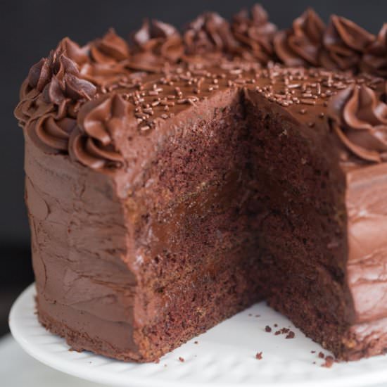 Dark Chocolate Cake