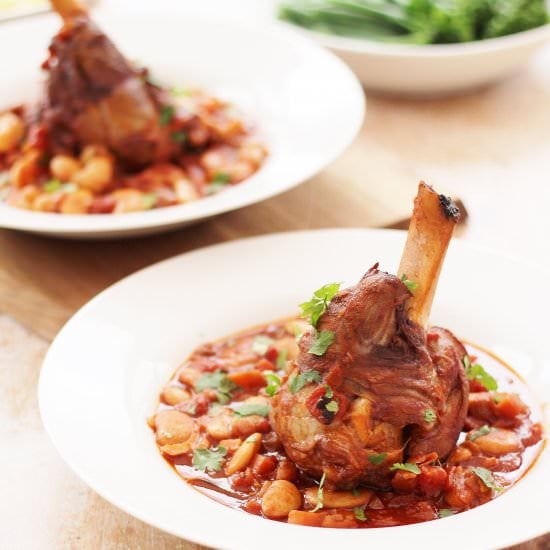 Spanish Red Wine & Lamb Casserole