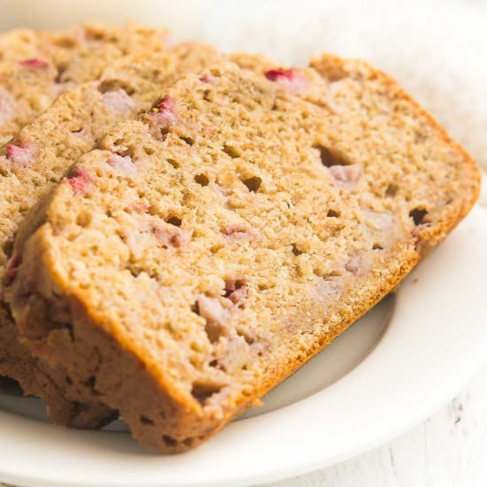 Strawberry Buttermilk Banana Bread