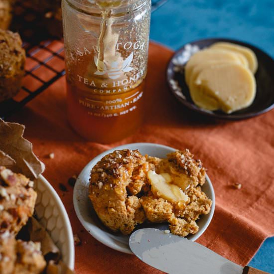 Sweet Potato Banana Muffins