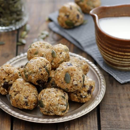 Peanut Butter, Oats and Grains Ener