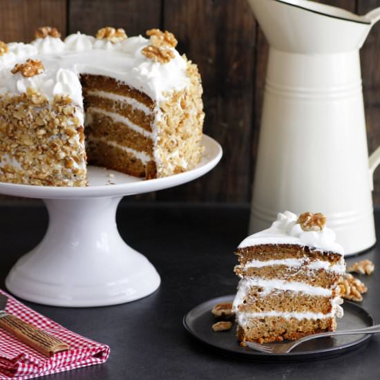 Carrot Cake with Cream Cheese Frost
