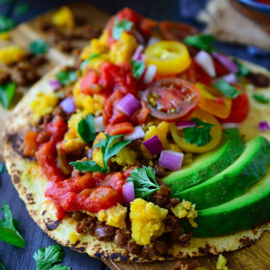 Make-Ahead Vegan Breakfast Tacos