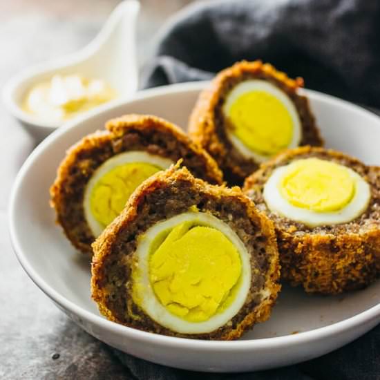 Simple scotch eggs