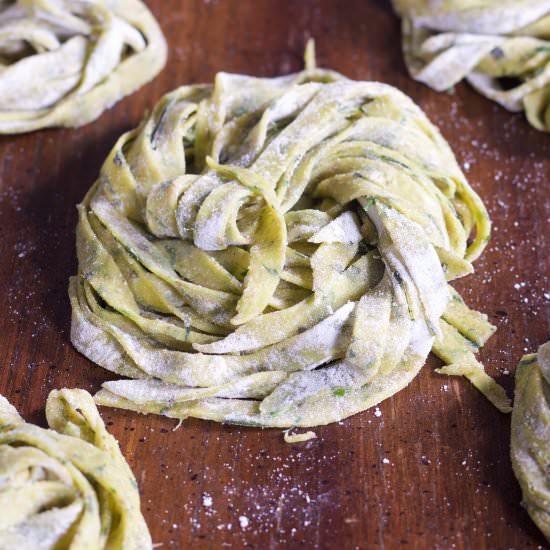 Spelt & Einkorn Herb Linguini