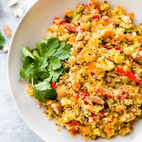 Gujarati Style Warm Cabbage Salad