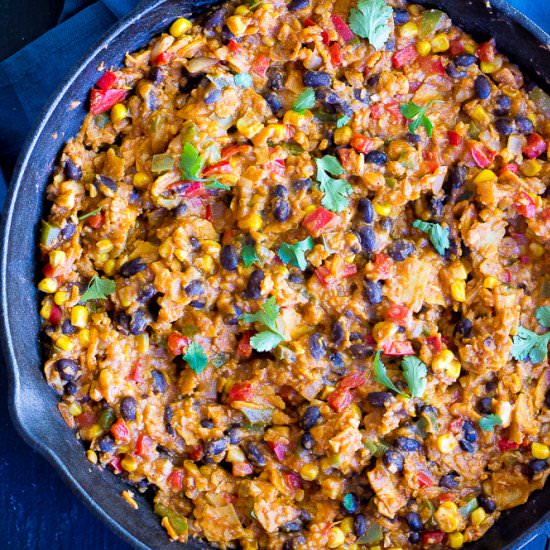 Easy Stove Top Enchiladas
