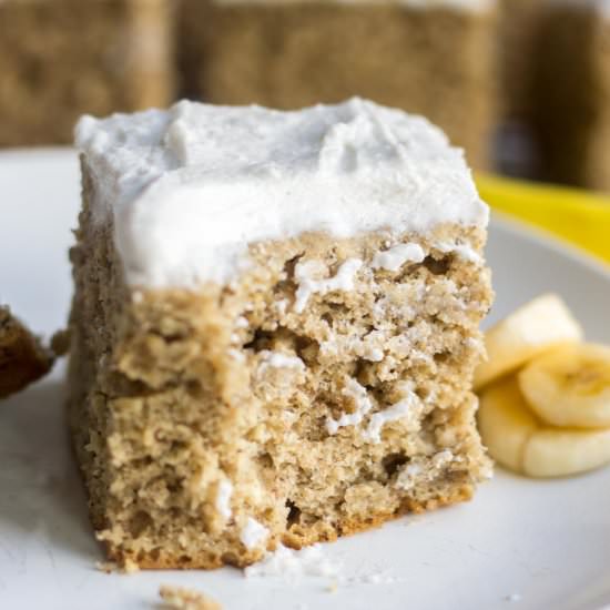 Healthy Banana Cake