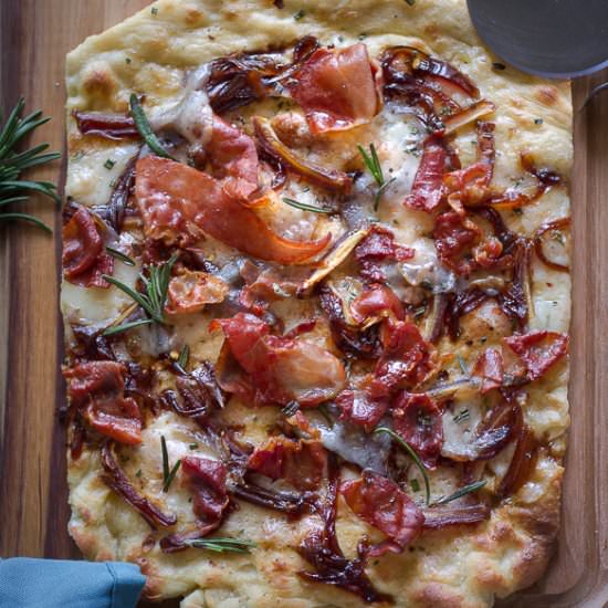 Date & Crispy Prosciutto Flatbread