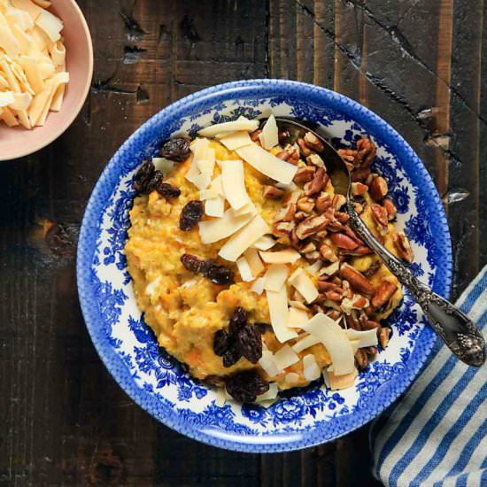 Carrot Cake Oatmeal