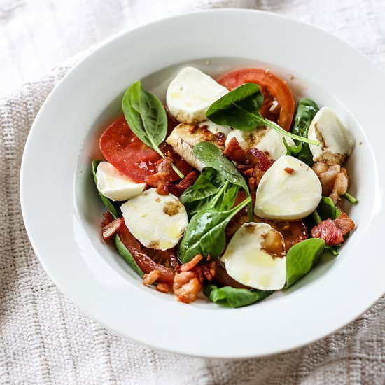 Bacon Caprese Salad