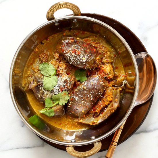 Instant Pot Eggplant Curry