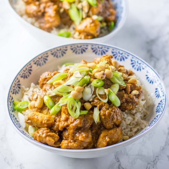 Instant Pot Chicken Satay