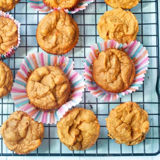 Sweet Potato Protein Muffins