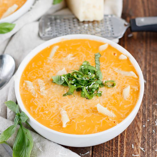 Creamy Tomato Pasta Soup
