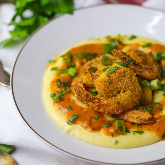 Italian Style Shrimp and Grits
