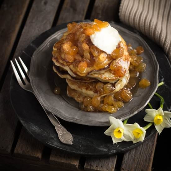 Ricotta and Orange Pancakes