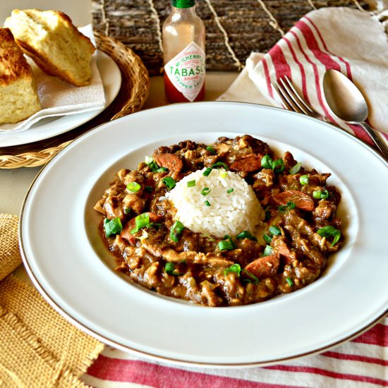 Chicken and Sausage Gumbo YaYa