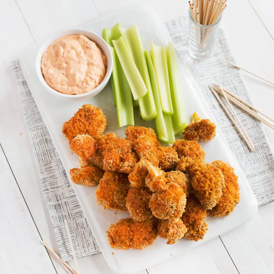 Spicy Cauliflower Bites