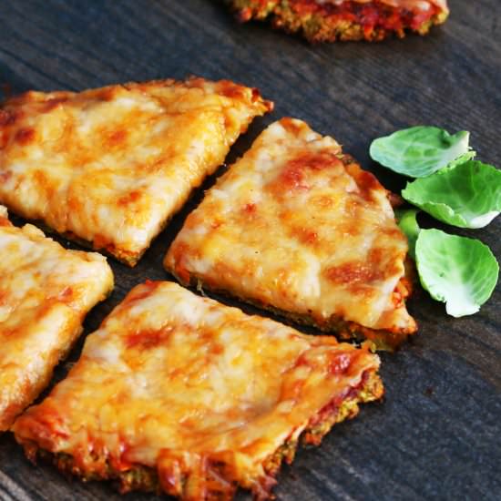 Brussel Sprouts Crust Pizza