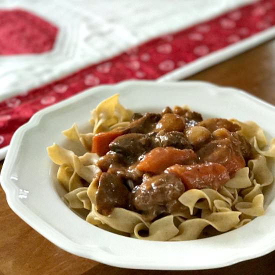Quick Pressure Cooker Beef Stew