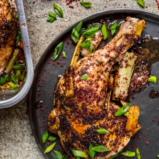 Roast sumac chicken