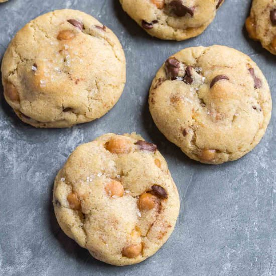 Chocolate Chip Salted Caramel Cooki