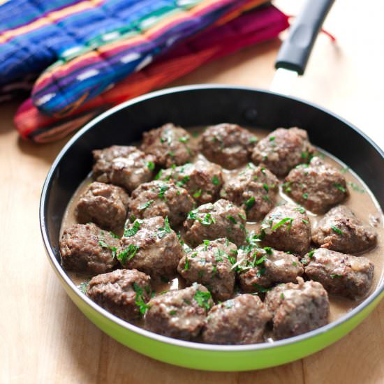 Paleo Swedish Meatballs