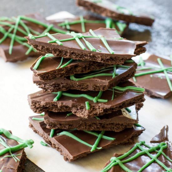 Chocolate Mint Bark