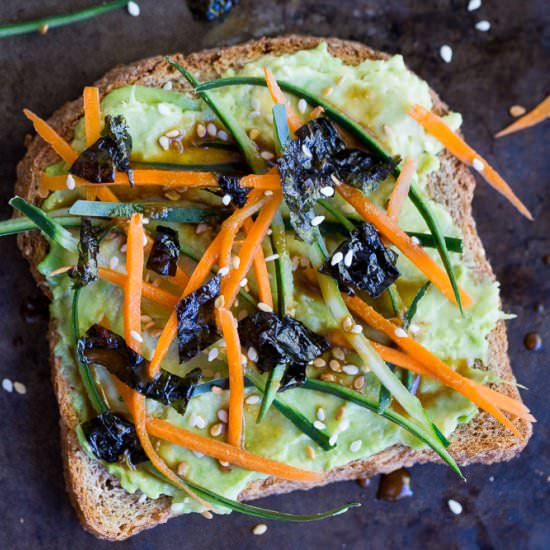 Avocado Sushi Toast