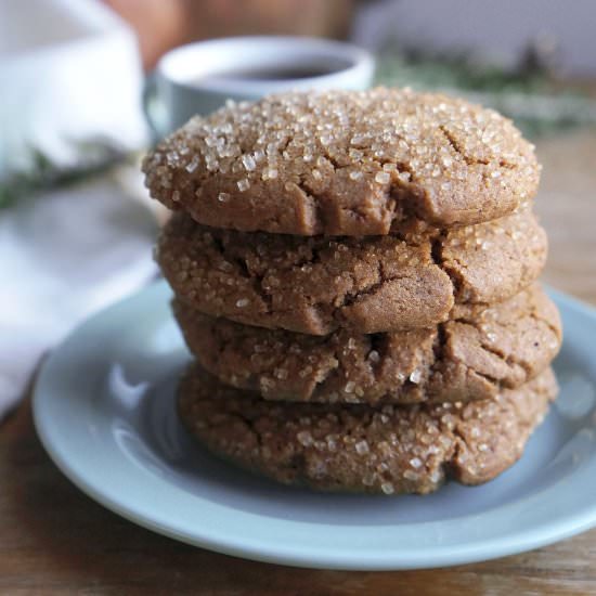 Ginger Molasses Cookies