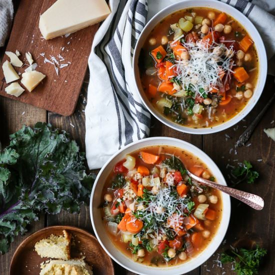 Rustic Minestrone Soup