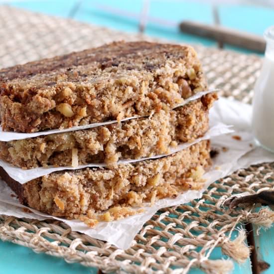 Tropical Banana Pecan Bread