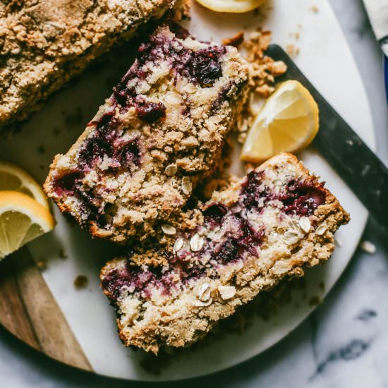 Lemon Blueberry Coffee Cake