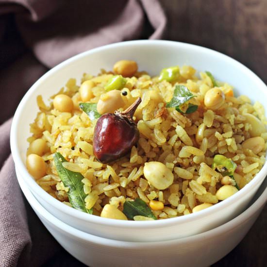 Tangy & Spiced Beaten Rice Flakes