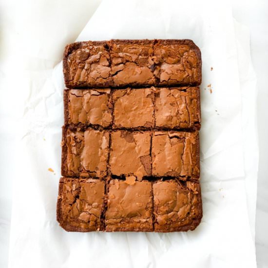 Baileys Chocolate Mint Brownies