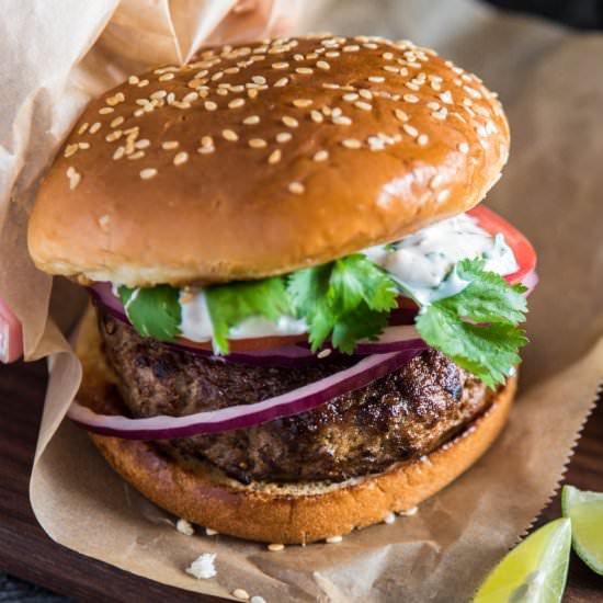 Cumin Lamb Burger