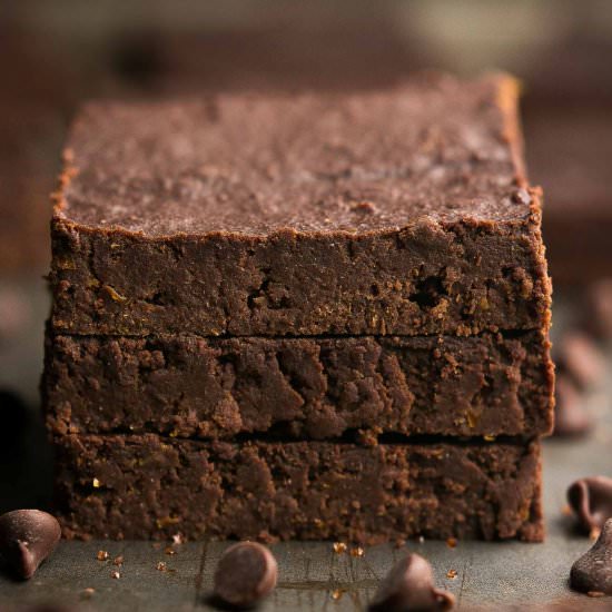 Dark Chocolate Orange Brownies
