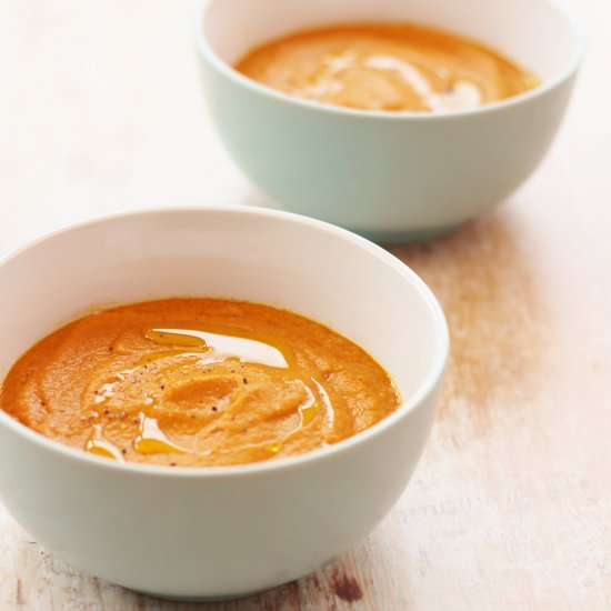 Spicy Moroccan Chickpea Soup
