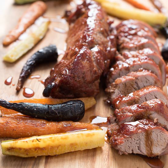 Pork Tenderloin with Soy Ginger Mar