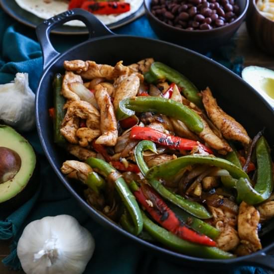 30-Minute Chicken Fajitas