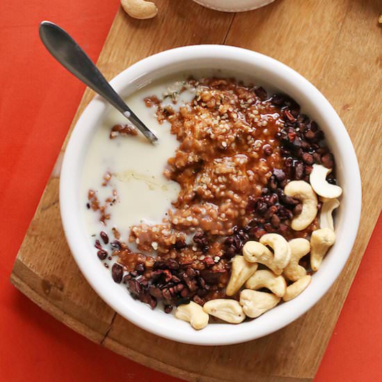 Chocolate Peanut Butter Oats