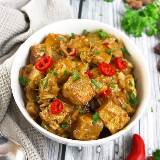 Vegan Date Tamarind Tofu Curry