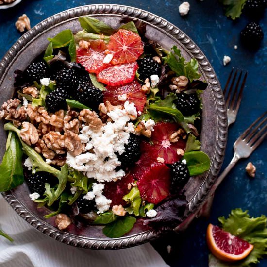Blackberry Blood Orange Salad
