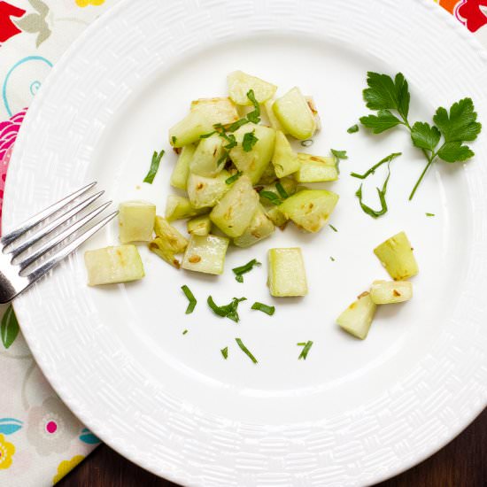Make a New Friend: Chayote