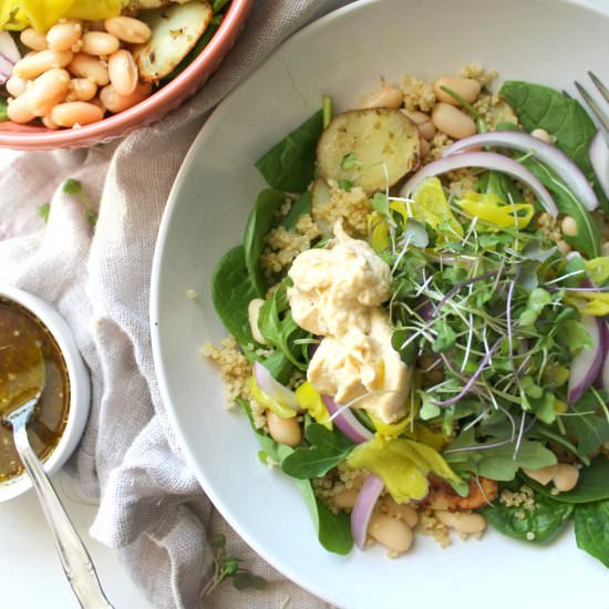 Vegan Greek Buddha Bowl