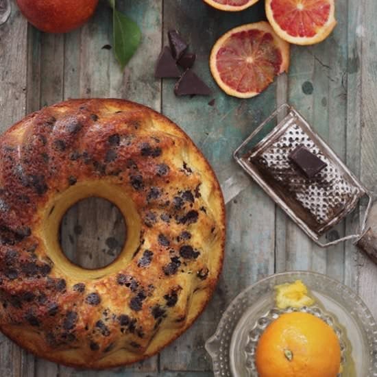 Orange chocolate cake